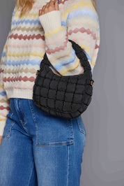 Leo Quilted Shoulder Bag