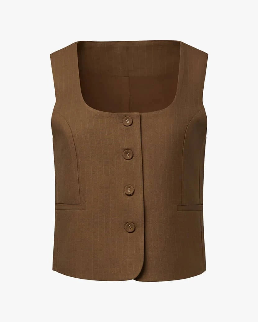 Scoop Tailored Vest