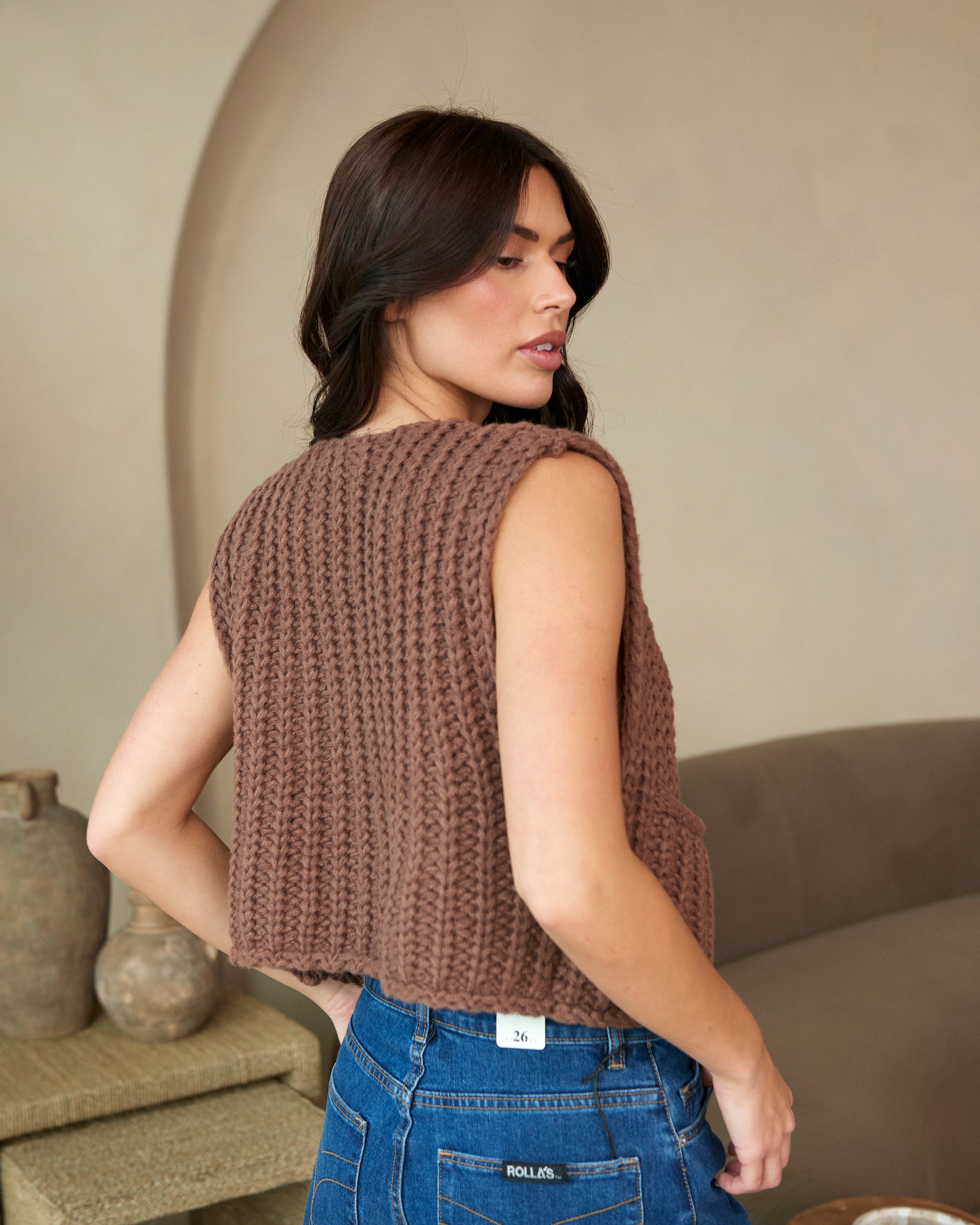 Gretchen Knit Sweater Vest