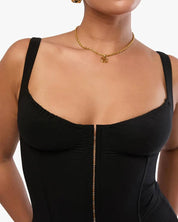 Ruched Cup Scoop Corset