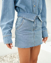 Eve Denim Skirt