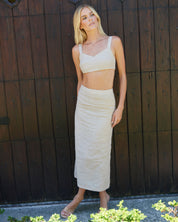 Dani Linen Skirt